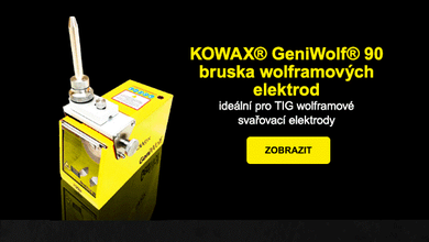 Videa - bruska wolframových elektrod GeniWolf značky Kowax