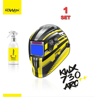 SET 1 Samostmívací svařovací kukla KWX730ARC++ 1/1/1/1 KOWAX + Nanoclean 200ml KOWAX